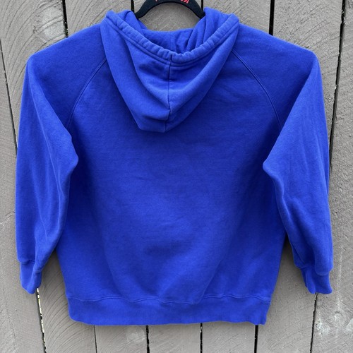The North Face Purple White Big Logo Hoodie Pullover Sweatshirt Women’s XL - Picture 4 of 6