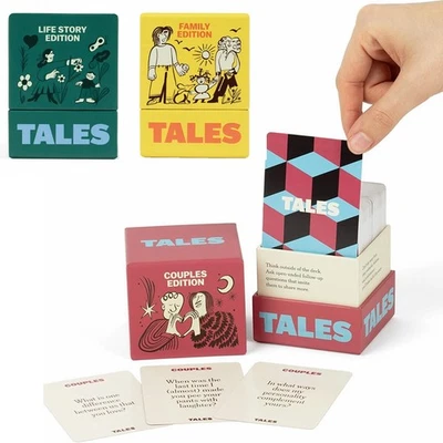 150 Conversation Starter Cards Life Story Edition Family Gathering Party Travel