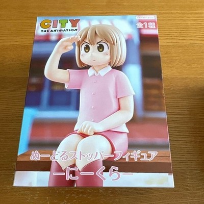 CITY THE ANIMATION Noodle Stopper Figur Nikura Japan Neu FuRyu