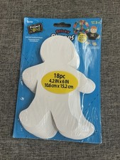 Darice Project Zone Sticky Shapes People Cut Outs 18 Count Bulletin Board