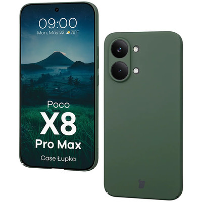 Handyhülle für Xiaomi POCO X8 Pro Max Bizon Case Cover Schutzhülle Etui Grün