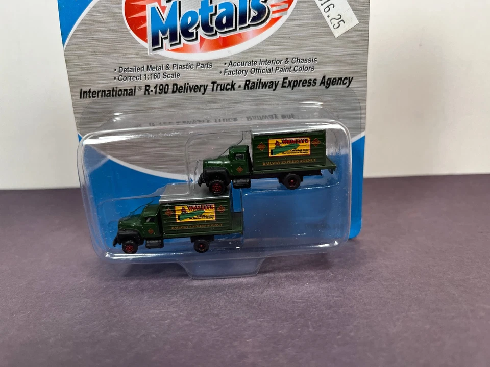 Mini Metals 50337 R-190 CAMIÓN DE ENTREGA AGENCIA FERROVIARIA EXPRESS Set Escala 1:160 N Foto 2 de 4
