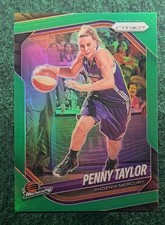 2025 Panini Prizm WNBA #30 Penny Taylor Green Prizms