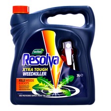Resolva Xtra Tough Pro Weedkiller 3L Ready to Use with Spray Head Treats 111m sq