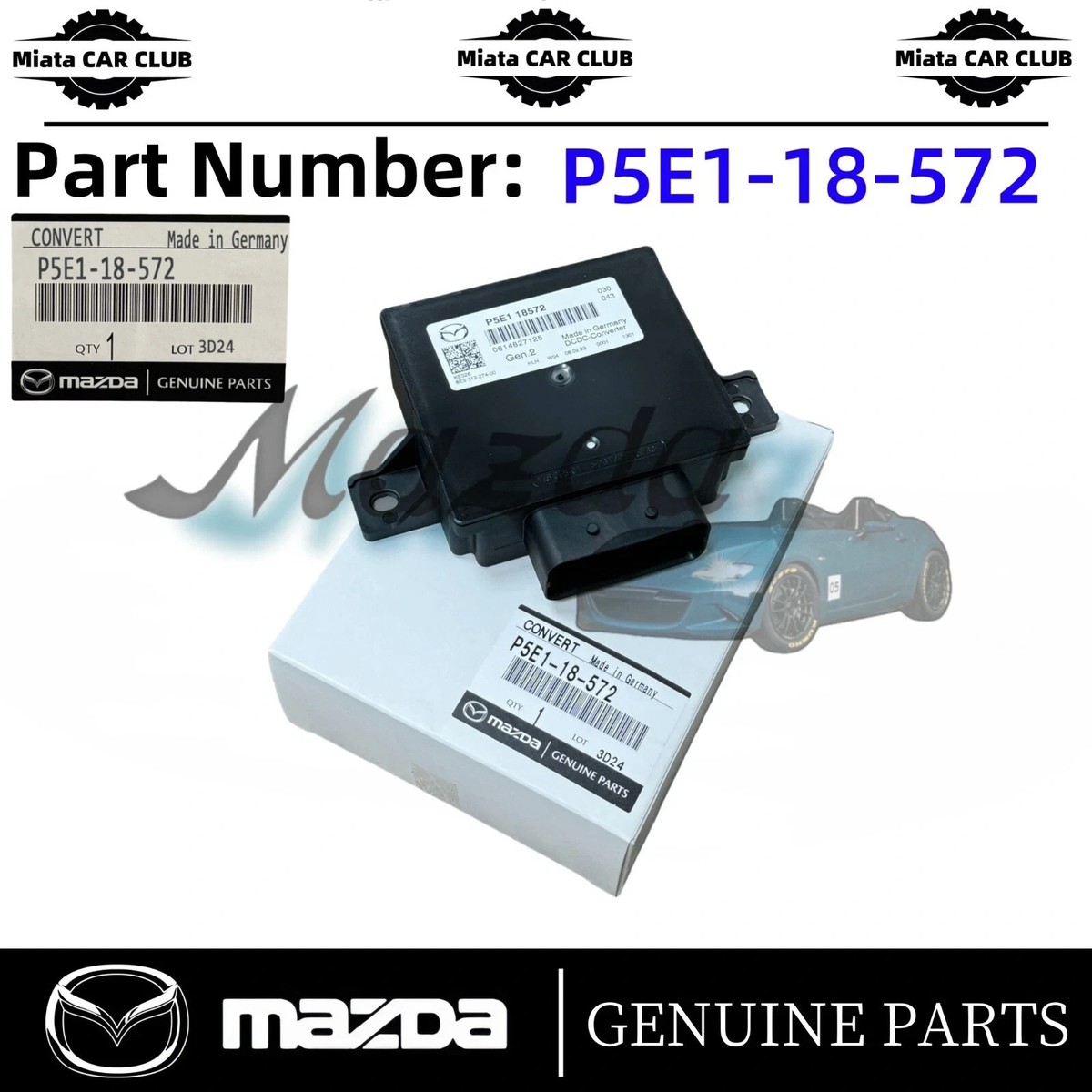 MAZDA CX-5 Genuine Control Unit DC Converter PE03-18-572 | eBay