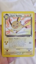 Pokemon TCG Vintage WOTC Dark Raichu 7/110 Legendary Collection Non-Holo Rare on eBay