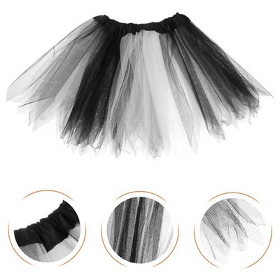 1pc Girl Festival Pettirtirt Bühnenbilder Rock Girl's Tulle Bubble Rock