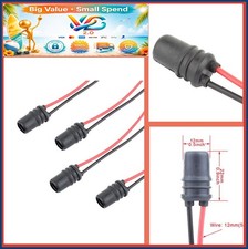 T10 Socket Pre-wired Connector 194 Female Plug For Light Bulbs Pack Of 4 T10 Socket Pre-wired Connector 194 Female Plug For Light Bulbs Pack Of 4