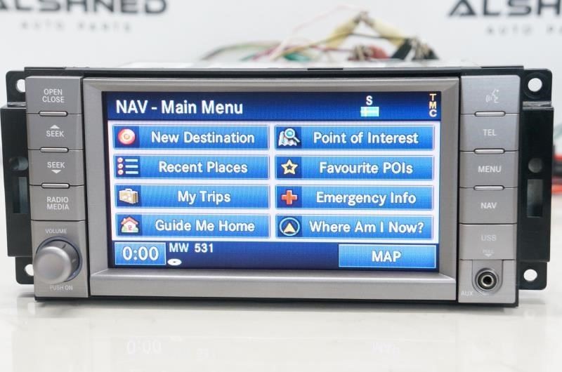 09-14 Ferrari California Radio EUROPE Navigation Display Screen OEM 240493 *ReaD