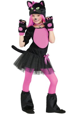 Brand New Miss Kitty Cat Dress Up Outfit Child Costume