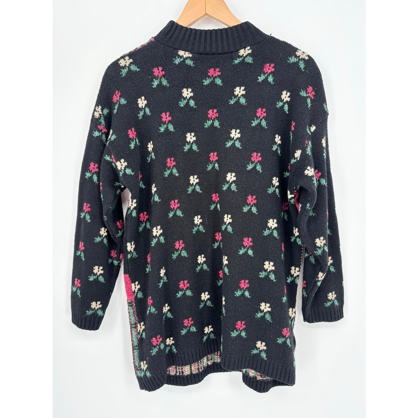 Dana Scott Fall Collection Patchwork Vintage Knit… - image 5