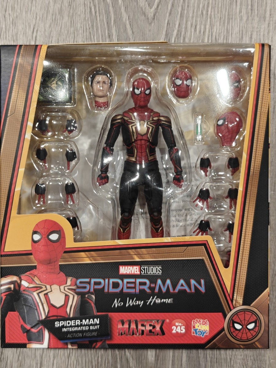 マフェックス MAFEX SPIDER-MAN INTEGRATED SUIT MAFEX - Spider-Man Integrated Suit from Spider-Man: No Way Home