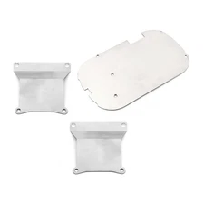 Stainless Steel Chassis Armor Set Accessories For TAMIYA TT01 1/10 RC Car