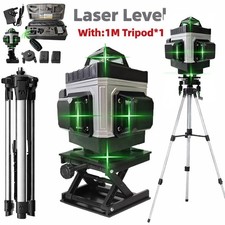2025 4D 16 Lines Laser Level 360° Green Auto Self Leveling Rotary Cross Measure