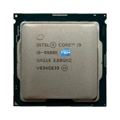 Intel Core I9-9900K Processor CPU 3.60GHz Max 5.00GHz 8C/16T 95W TDP Gaming
