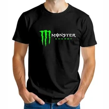 Monster Energy Logo T-Shirt - Black