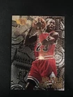 Fleer 1995-96 Metal Nuts & Bolts Insert Michael Jordan #212 Bulls NBA Card