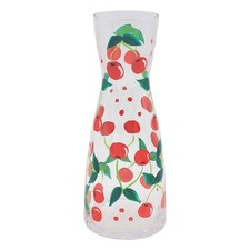 Lynsey Johnstone Cherries 1 Litre Jug Carafe Balloon Fruity Summer Handpainted