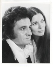 Johnny Cash June Carter Portrait Orig c. 1970s DBW 8x10 Photo