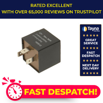 Flasher Unit VE725027 Cambiare Indicator Relay Genuine Top Quality Guaranteed