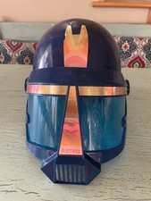 Vintage 1970 s Astro XR 47 Space Astronaut Helmet. Navy Blue. Placo Toys