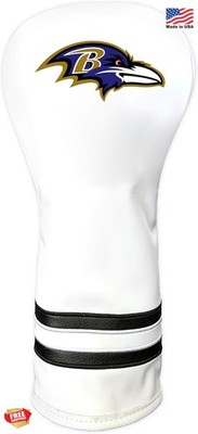 Team Golf Pittsburgh Steelers White Vintage Fairway Golf Head Cover