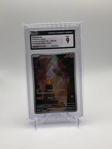CGC 9: Beautiful Charmander 168/165 Sv: Scarlet & Violet 151 Holo