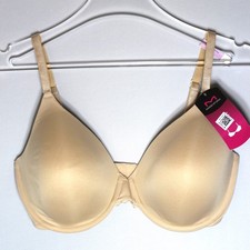 MAIDENFORM 00585S Full Coverage UW Bra Size 36D Latte Lift Retail 38