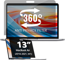 360  Privacy Screen Protector Compatible for Macbook Pro 13 Inch 2016-2022,M1,