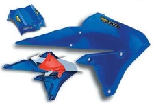 Cycra [1CYC-1783-62] Powerflow Intake Radiator Shrouds Blue