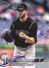 2018 Topps #668 Tyler Anderson - BB