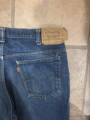 Orange Tab Levi’s 36x34 517 Bootcut Fit Late 70s Made In USA Vintage Jeans - Image 1