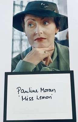 Pauline Moran English Actress, Poirot, Original 10 x 8 Signature Piece - Image 1 of 2