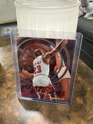 1995-96 Fleer Total O Hot Pack Michael Jordan #2 Chicago Bulls HOF