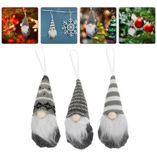 6 Pcs Adorable Rudolph Ornaments Christmas Party Decorations Hanging