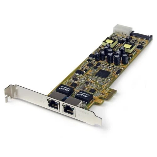 StarTech.com Dual Port PCI Express Gigabit Ethernet PCIe Network Card Adapter - - Picture 1 of 5
