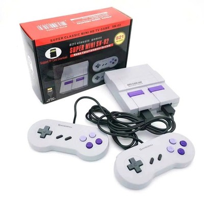 SN-02 Super Classic Mini Bulit-in 821 games 8 bit console - Gray - This is NES