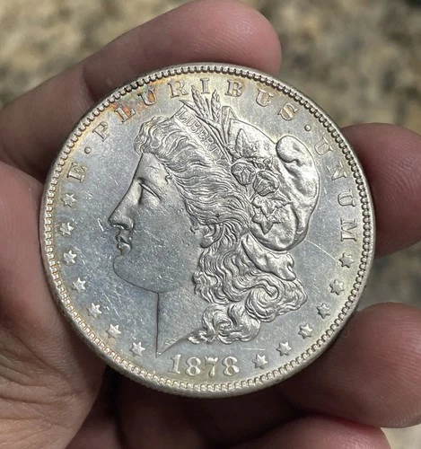 1878-S Silver Morgan Dollar BU DETAILS - Detail Coin Better Date