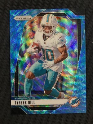 2024 Panini Prizm #177 Tyreek Hill Blue Wave /230 Miami Dolphins