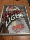 Coors Light Beer Brewing Company Mirror 23x18”-2002  Man Cave Bar Vintage