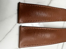 OEM CARTIER Tank Must / Solo XL Brown Leather Watch Strap Band - 23mm / 18mm