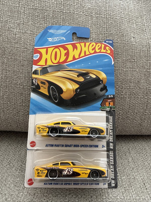 Hot Wheels Aston Martin DB4GT High Speed Edition - LOT OF 2
