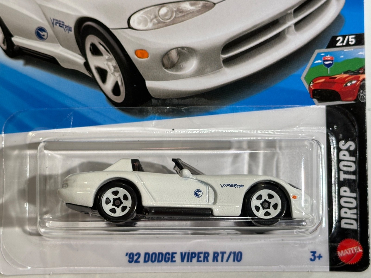 2026 🔥HOT WHEELS🛞 '92 DODGE VIPER RT/10 2/5 DROP TOPS #29/350