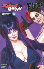 Harley Quinn x Elvira 1E NM 2025 Stock Image