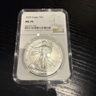 2025 American Silver Eagle – NGC MS70 – 1 oz .999 Fine Silver – Mint