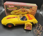 MATTEL BARBIE REMOTE CONTROL SUPER VETTE SPORTS CAR BOXED 1979