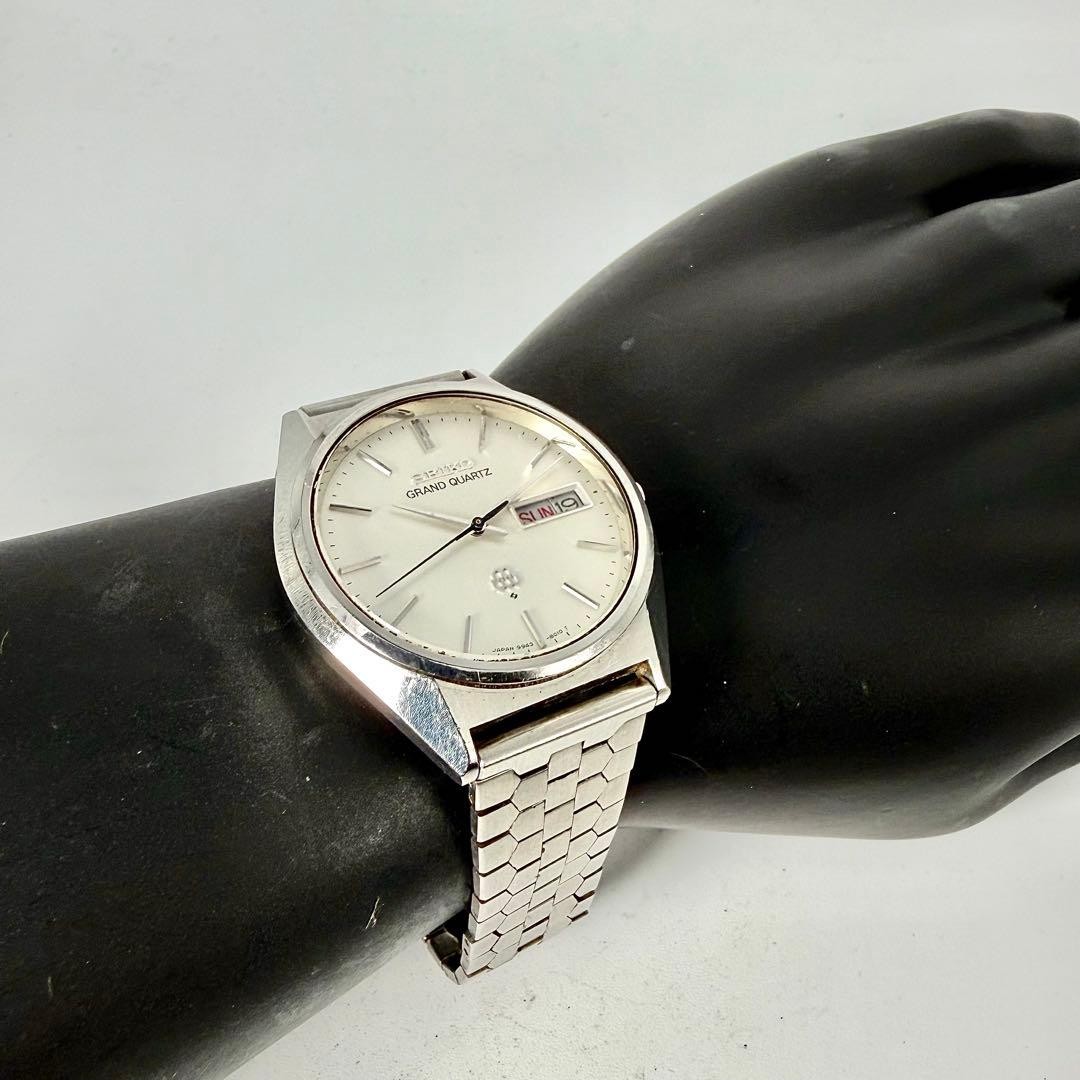 Seiko 9943-8010 Quartz Working New Battery Vintage Collectible Dress Watch Rare image 2