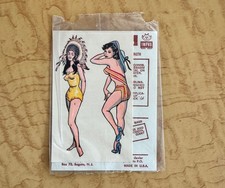 IMPKO ~ PINUP Girl ~ Original VTG Window Decal NIP ~ Drag Rockabilly Rock'n Roll