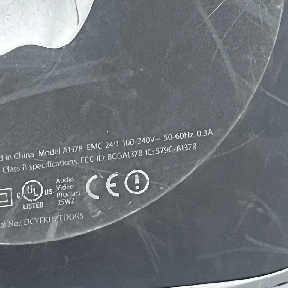 Apple TV (2nd Generation) Media Streamer - A1378 with Power Cable - Image 4 of 4