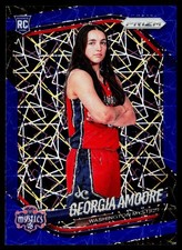 2025 Prizm WNBA Georgia Amoore Rookie #103 Blue Lazer Prizm RC